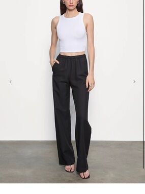 Enza Costa Black Twill Everywhere Pant